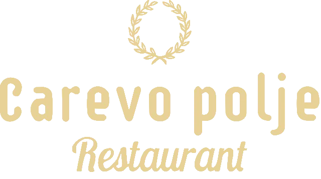 logo Carevo polje. zlatni